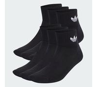 Mid Ankle Socken, 6 Paar Black 46-48