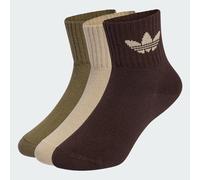 MID ANKLE SOCKEN FÜR KINDER, 3ER-PACK Stone Khaki / Olive Strata / Aurora Coffee 34-36