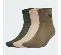Mid Crew Socken, 3 Paar Medium Dark Khaki / Wonder Beige / Legend Earth 40-42