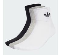 Mid Crew Socken, 3 Paar White / Medium Grey Heather / Black 31-33