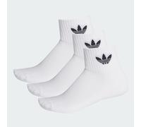 adidas Originals Socken mit Label-Stitching im 3er-Pack in Weiss, Größe 34-36