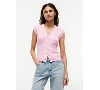 MID GG CABLE VEST CARDI XL