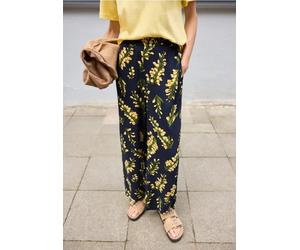 Mid Waist Culotte mit floralem Print