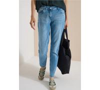 Mid Waist Slim Leg Jeans im Casual Fit