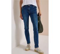 Mid Waist Slim Leg Jeans im Casual Fit