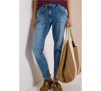 Mid Waist Slim Leg Jeans im Casual Fit