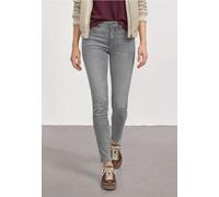 Mid Waist Slim Leg Jeans im Slim Fit