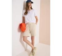 Mid Waist Wide Leg Shorts im Loose Fit