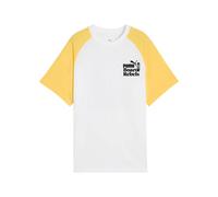 PUMA Mid90s Graphic T-Shirt II Jungen 02 - PUMA white/sunny yellow 140