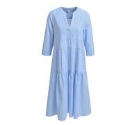 middidress w volants 3/4 sleeve Blau 36