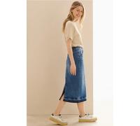Midi-Jeansrock