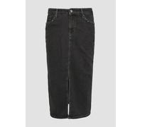 Midi-Jeansrock mit Gehschlitz 32 grau 2153986.97Z4.32