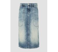s.Oliver Midi-Jeansrock mit Schlitz blau 38