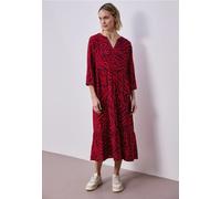 Midi-Kleid mit grafischem Print