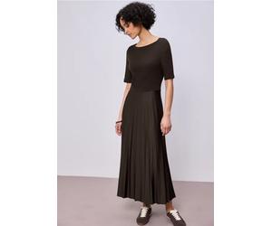 Midi-Kleid mit Plissée-Rock