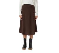 Ausgestellter Midi-Rock aus leichtem Sweat 40 braun 2170106.8945.40