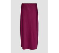 Midi-Rock aus Satin 36 Rosa 2154070.4639.36