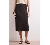 Midirock STREET ONE, Damen, Gr. 40, espresso braun, Stoff, 75% Viskose, 20% Polyester, 5% Elasthan, unifarben, normal wadenlang, Röcke, in Midi-Länge (95649854-40) espresso braun