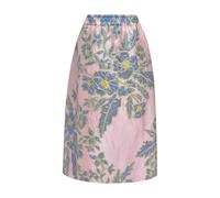 Milano Italy - midi skirt w elastic waist rosã© print - Gr. - 36