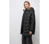 Steppjacke STREET ONE, Damen, Gr. 44, schwarz, Stoff, Obermaterial: 100% Polyester; Futter: 100% Polyester; Füllung: 100% Polyester, unifarben, normal hüftbedeckend, ohne Ausschnitt, elastischer Bund,