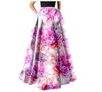 Midi Strickrock Kunstlederrock Minirock Grau RöCke Im Sommer RüSchenrock Damen Faltenrock Dunkelblau Langer TüLlrock Damen Teller Rock Volant Rock Rock Mit RüSchen Festlicher Hosenrock Mit Oberteil