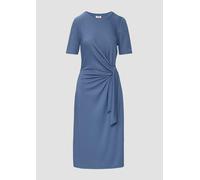 Midikleid aus Jersey mit Knoten-Detail 34 blau 2150721.5472.34