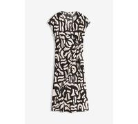 Midikleid aus strukturiertem Jersey 52/54 (XXL)