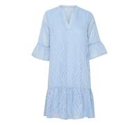 Midikleid B.YOUNG "Casual BYFRIKKE", Damen, Gr. 36, N-Gr, blau (kentucky blau), Obermaterial: 100% Polyester PES., Kleider Midikleid (47546359-36) kentucky blau