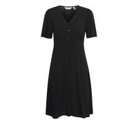 Midikleid B.YOUNG "Damen Kleid BYMMJOELLA", Damen, Gr. 36, N-Gr, schwarz, Obermaterial: 100% Viskose LENZING ECOVERO CV LenzEcov., Kleider Midikleid (38713243-36) schwarz
