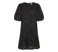 Midikleid B.YOUNG "Kleid BYFLIKKE", Damen, Gr. 36, N-Gr, schwarz, Obermaterial: 100% Polyester PES., Kleider Midikleid (22562062-36) schwarz