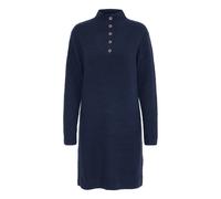 Midikleid B.YOUNG "Kleid BYOMEA", Damen, Gr. L, N-Gr, blau (navy blazer melange), Obermaterial: 53% Polyester Pol. recyc.. 39% Polyacryl PAN. 5% Wolle mw. 3% Elasthan EL., Kleider Midikleid (58166119-