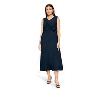 Betty Barclay - Ärmelloses Midikleid mit V-Ausschnitt und Stickerei von Betty Barclay blau - Gr. - 38