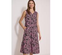 Midikleid mit V