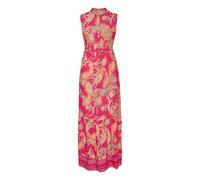 Midikleid CREAM "Damen Kleid CRAlora", Damen, Gr. S/M, N-Gr, pink (pink golden paisley), Obermaterial: 100% Viskose CV., Kleider Midikleid (31235258-SM) pink golden paisley