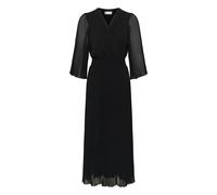 Midikleid CREAM "Damen Kleid CRAluna", Damen, Gr. 36, N-Gr, schwarz (pitch schwarz), Obermaterial: 100% Polyester PES., Kleider Midikleid (95715564-36) pitch schwarz