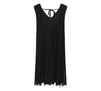 Midikleid CREAM "Kleid CRDith", Damen, Gr. 38, N-Gr, schwarz (pitch schwarz), Obermaterial: 65% Nylon NY. 35% Baumwolle CO., Kleider Midikleid (67681262-38) pitch schwarz