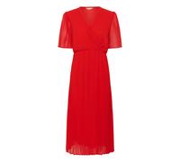 Midikleid CULTURE "Casual CUUNI", Damen, Gr. S, N-Gr, rot (fiery rot), Obermaterial: 100% Polyester PES., Kleider Midikleid (99285013-S) fiery rot