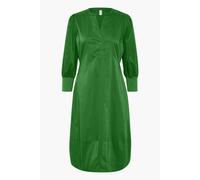 Midikleid CULTURE "Damen Freizeitkleid CUANTOINETT", Damen, Gr. XL, N-Gr, grün (jolly grün), Obermaterial: 65% Baumwolle CO. 33% Polyester PES. 2% Elasthan EL., Kleider Midikleid (52710335-XL) jolly g