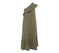 Midikleid CULTURE "Damen Kleid CUelina", Damen, Gr. XL, N-Gr, grün (dusky grün), Obermaterial: 100% Baumwolle CO., Kleider Midikleid (81566135-XL) dusky grün