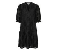 Midikleid CULTURE "Kleid CUhenriette", Damen, Gr. XXL, N-Gr, schwarz, Obermaterial: 70% Polyamid PA. 30% Baumwolle CO., Kleider Midikleid (57558557-XXL) schwarz
