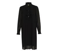 Midikleid CULTURE "Kleid CUlopa", Damen, Gr. S, N-Gr, schwarz, Obermaterial: 100% Polyester PES., Kleider Midikleid (37919105-S) schwarz
