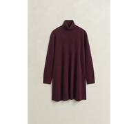 Midikleid GANT "SUPERFINE LAMBSWOOL", Damen, Gr. S, N-Gr, schwarzened wine, Kleider Midikleid (96440505-S) schwarzened wine