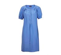 Midikleid GOLDNER "Sommerliches Kleid", Damen, Gr. 46, N-Gr, blau (jeansblau), Obermaterial: 83% Modal CMD. 17% Polyester PES., normal, Sonstiges, Kleider Midikleid, Ohne (51936723-46) jeansblau