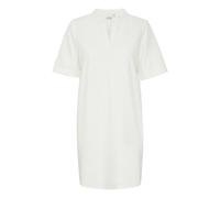 Midikleid ICHI "Kleid IHLINO", Damen, Gr. 36, N-Gr, weiß (cloud dancer), Obermaterial: 58% Leinen LI. 42% Viskose CV., Kleider Midikleid (47548234-36) cloud dancer