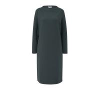 Shirtkleid S.OLIVER Gr. 36, N-Gr, grün (dark khaki) Damen Kleider Freizeitkleider mit eleganter Optik (91013047-36)