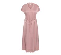 Midikleid KAFFE CURVE "Kleid KCjamie", Damen, Gr. 46, N-Gr, rosa (zephyr cc), Obermaterial: 100% Polyester PES., Kleider Midikleid (62417231-46) zephyr cc