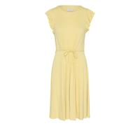 Midikleid KAFFE "Damen Kleid KAbella", Damen, Gr. S, N-Gr, gelb (sunlight), Obermaterial: 95% Viskose CV. 5% Elasthan EL., Kleider Midikleid (14412630-S) sunlight