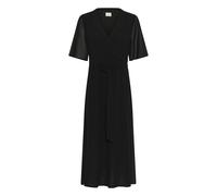 Midikleid KAFFE "Damen Kleid KAbelle", Damen, Gr. 36, N-Gr, schwarz (schwarz deep cc), Obermaterial: 100% Polyester PES., Kleider Midikleid (82775626-36) schwarz deep cc