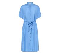 Midikleid KAFFE "Damen Kleid KAemine", Damen, Gr. 46, N-Gr, blau (ultramarine), Obermaterial: 50% Viskose CV. 50% Viskose LENZING ECOVERO CV LenzEcov., Kleider Midikleid (39496161-46) ultramarine