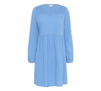 Midikleid KAFFE "Damen Kleid KAlinda", Damen, Gr. 38, N-Gr, blau (ebb and flow), Obermaterial: 100% Polyester PES., Kleider Midikleid (30525840-38) ebb and flow